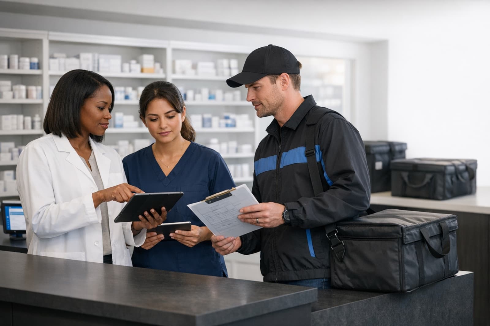 Pharmacies delivery operations