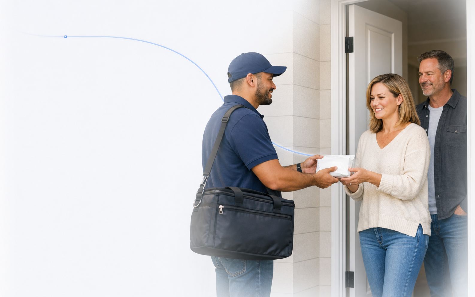 Verified delivery handoff